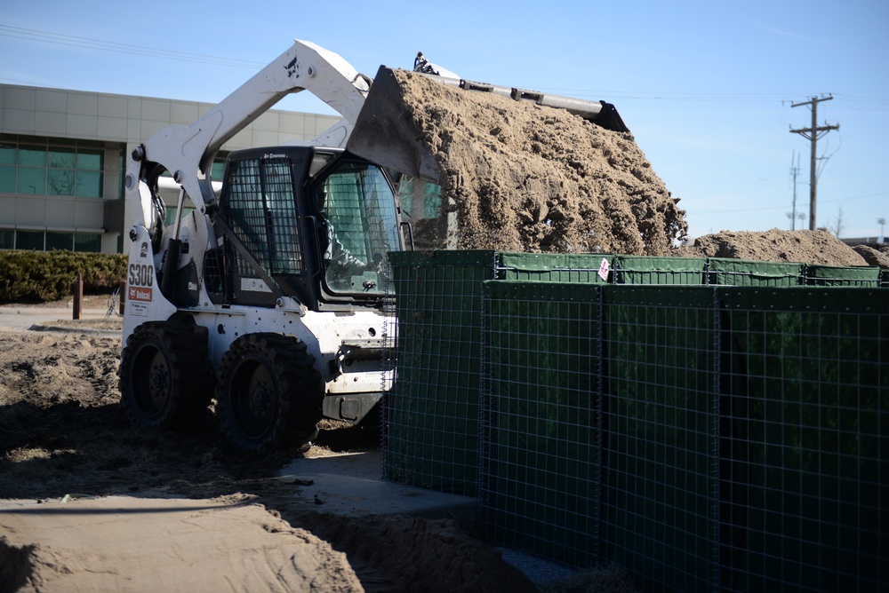 Team Offutt battles flood waters