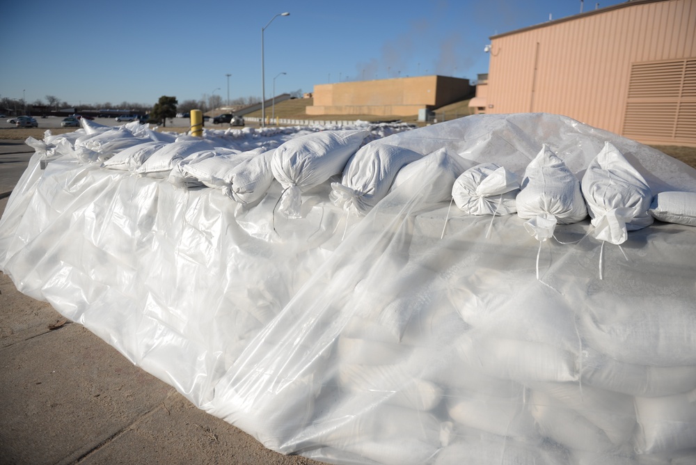 Team Offutt battles flood waters