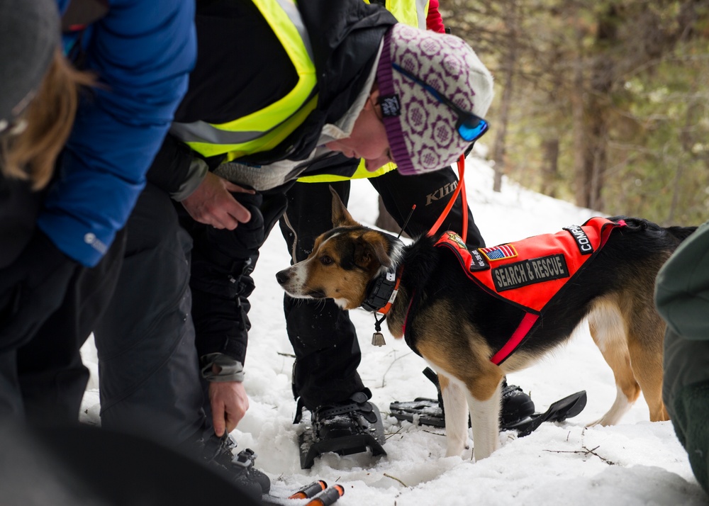 IDANG members participate in search and rescue training