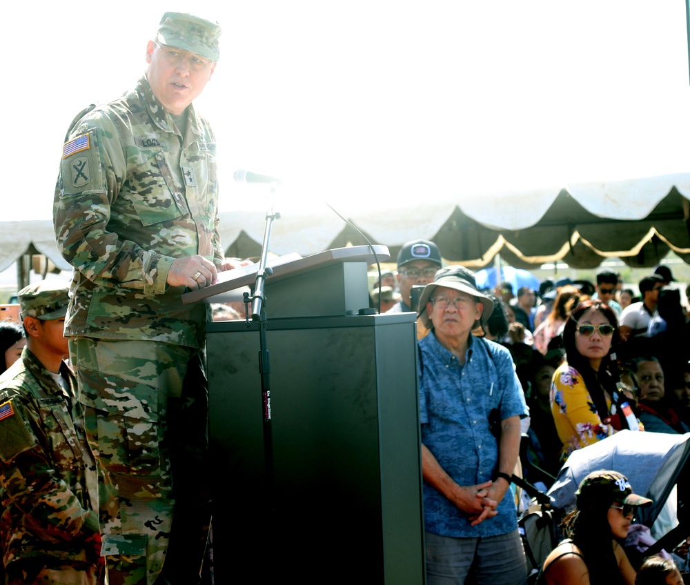 1-487 Deployment Ceremony