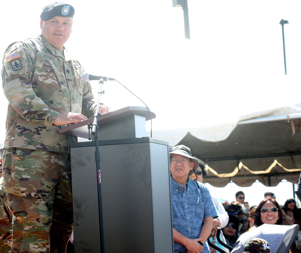 1-487 Deployment Ceremony