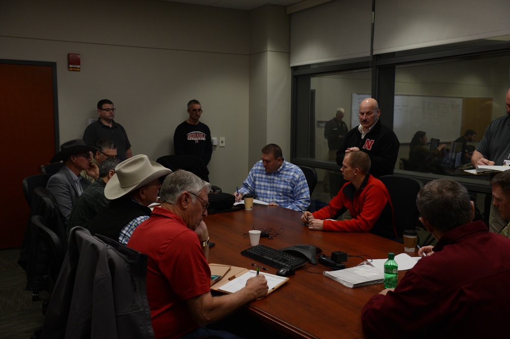 Nebraska Emergency Management Agency Leadership meets with Nebraska Cattleman