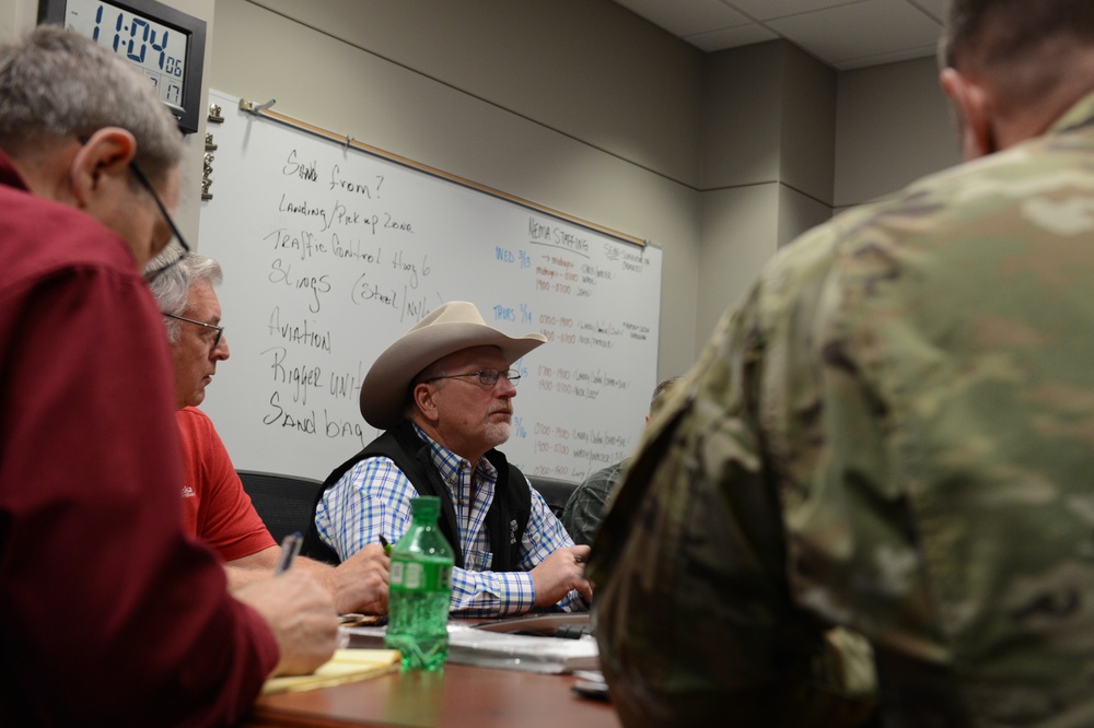 Nebraska Emergency Management Agency Leadership meets with Nebraska Cattleman