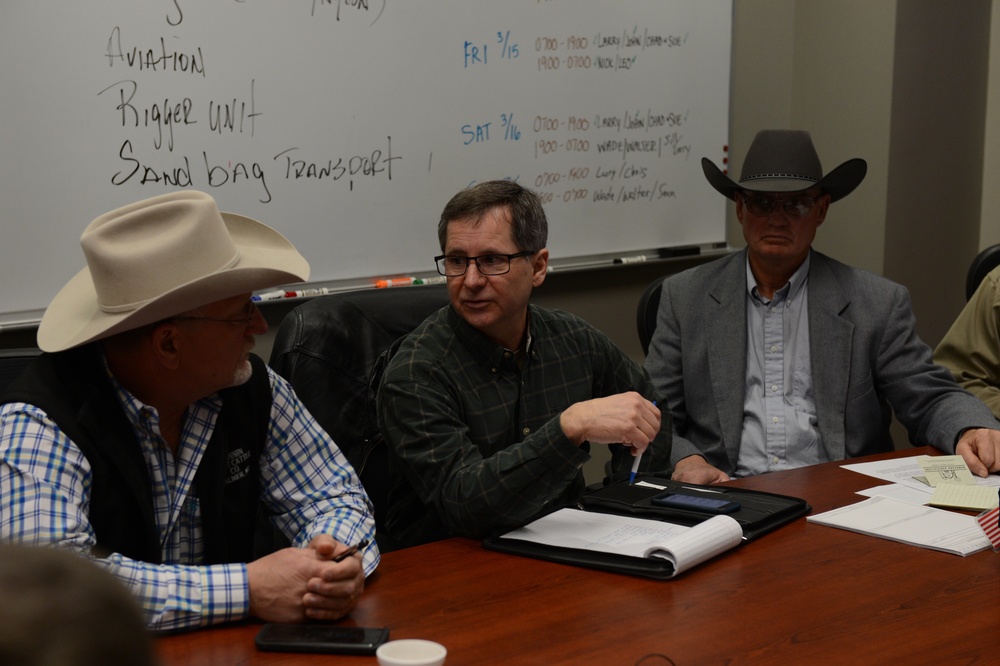 Nebraska Emergency Management Agency Leadership meets with Nebraska Cattleman