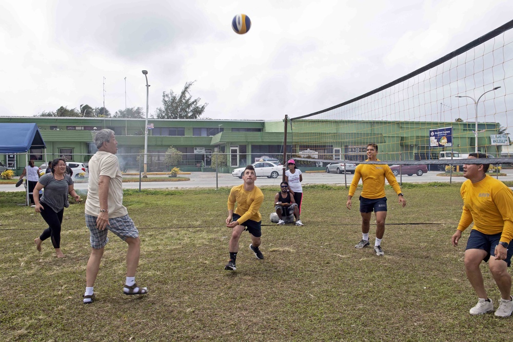 Pacific Partnership 2019 Holds Health and Sports Day in Majuro