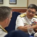 USS Blue Ridge Hosts Staff Talks with Philippine Navy Rear Adm. Rommel Jude Ong