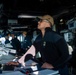 Sailors Stand Watch Aboard USS Harpers Ferry