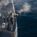 USS Harpers Ferry Conducts Live-Fire Exercise