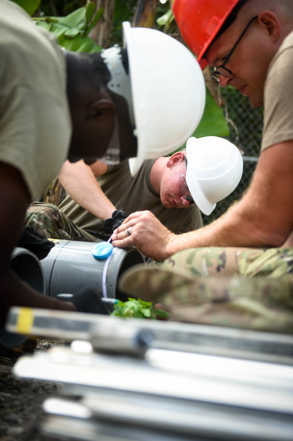 Pacific Partnership Builds Water Catchment System