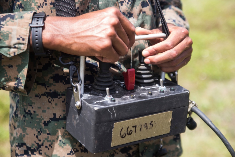 CLB-31 Marines hone combat support capabilities during Guam training
