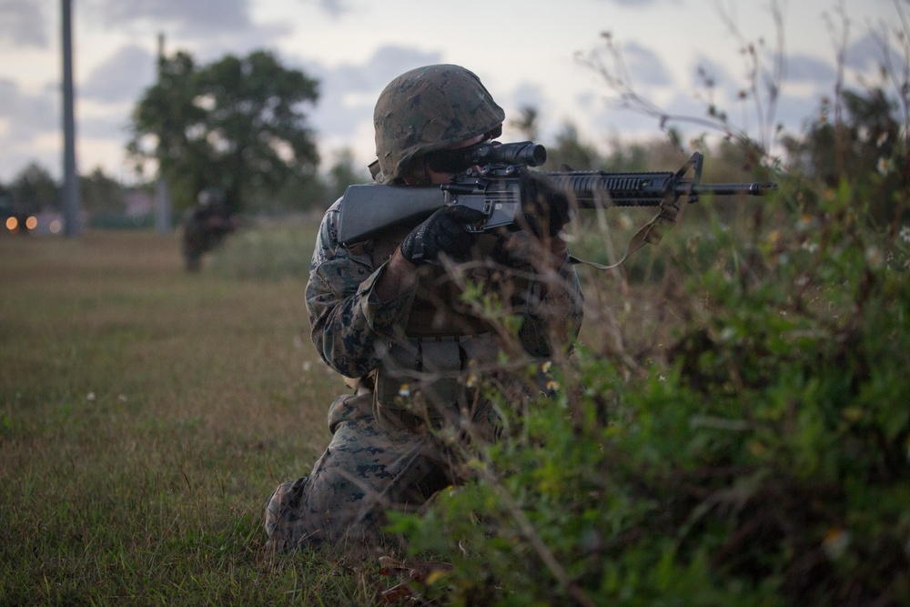 CLB-31 Marines conduct convoy lane training in Guam