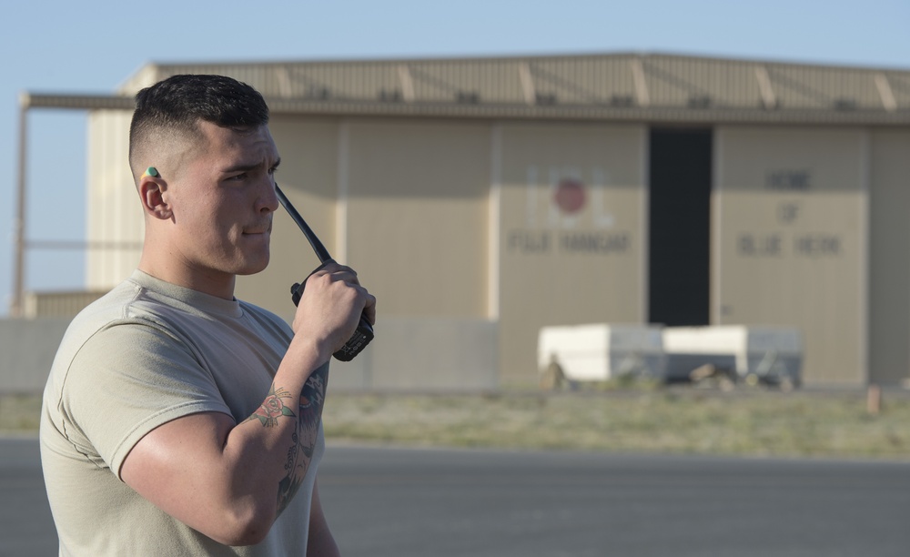 386th EAMXS, 46th EATKS launch MQ-9 Reaper