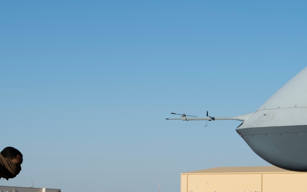 386th EAMXS, 46th EATKS launch MQ-9 Reaper