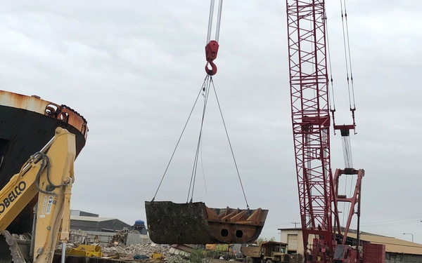 Army Corps of Engineers finishes dismantling of historic STURGIS vessel, former floating nuclear plant
