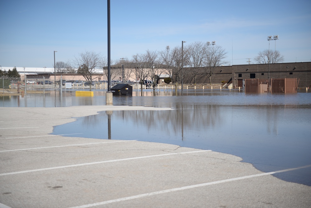 Team Offutt battles flood waters