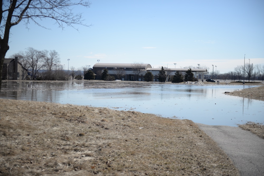 Team Offutt battles flood waters