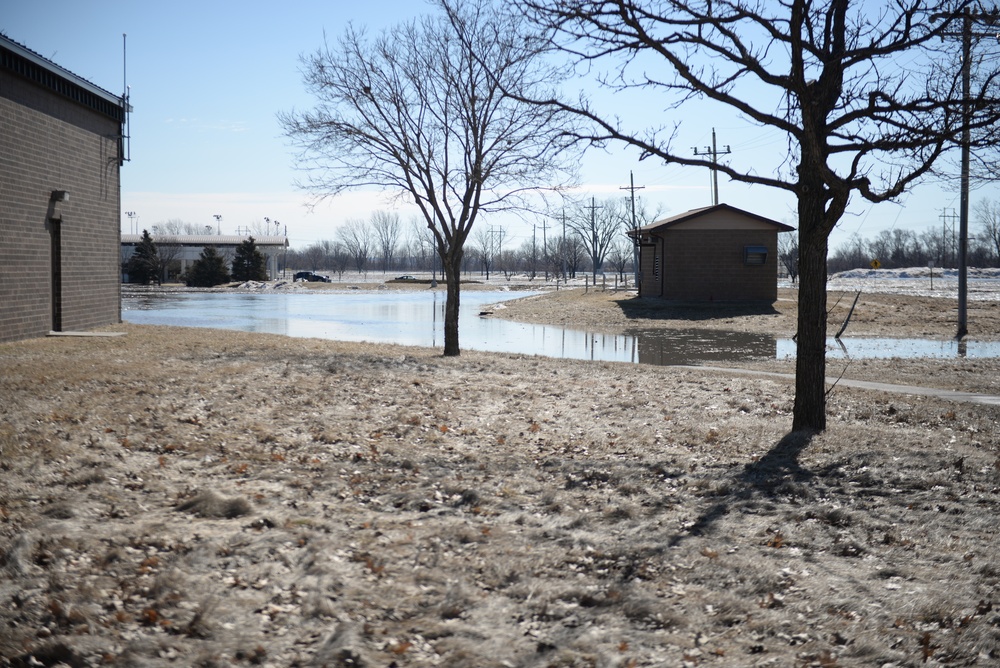 Team Offutt battles flood waters