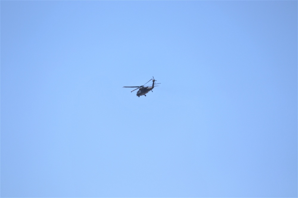 Wisconsin National Guard UH-60 Black Hawk operations at Fort McCoy