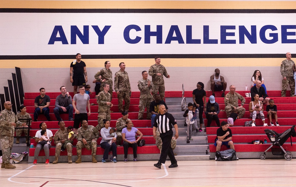 Air Force versus Army basketball championship