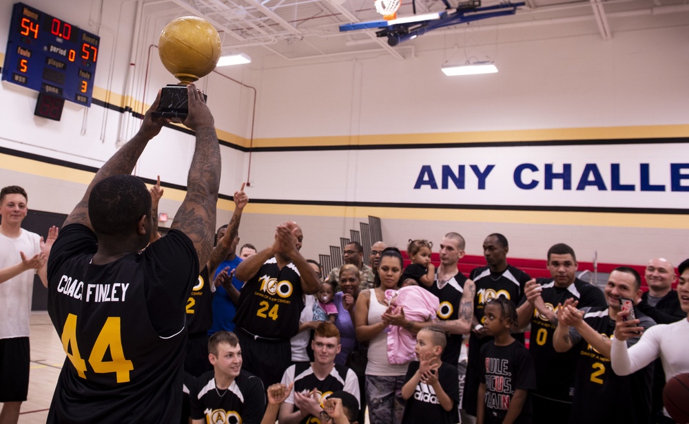 Air Force versus Army basketball championship