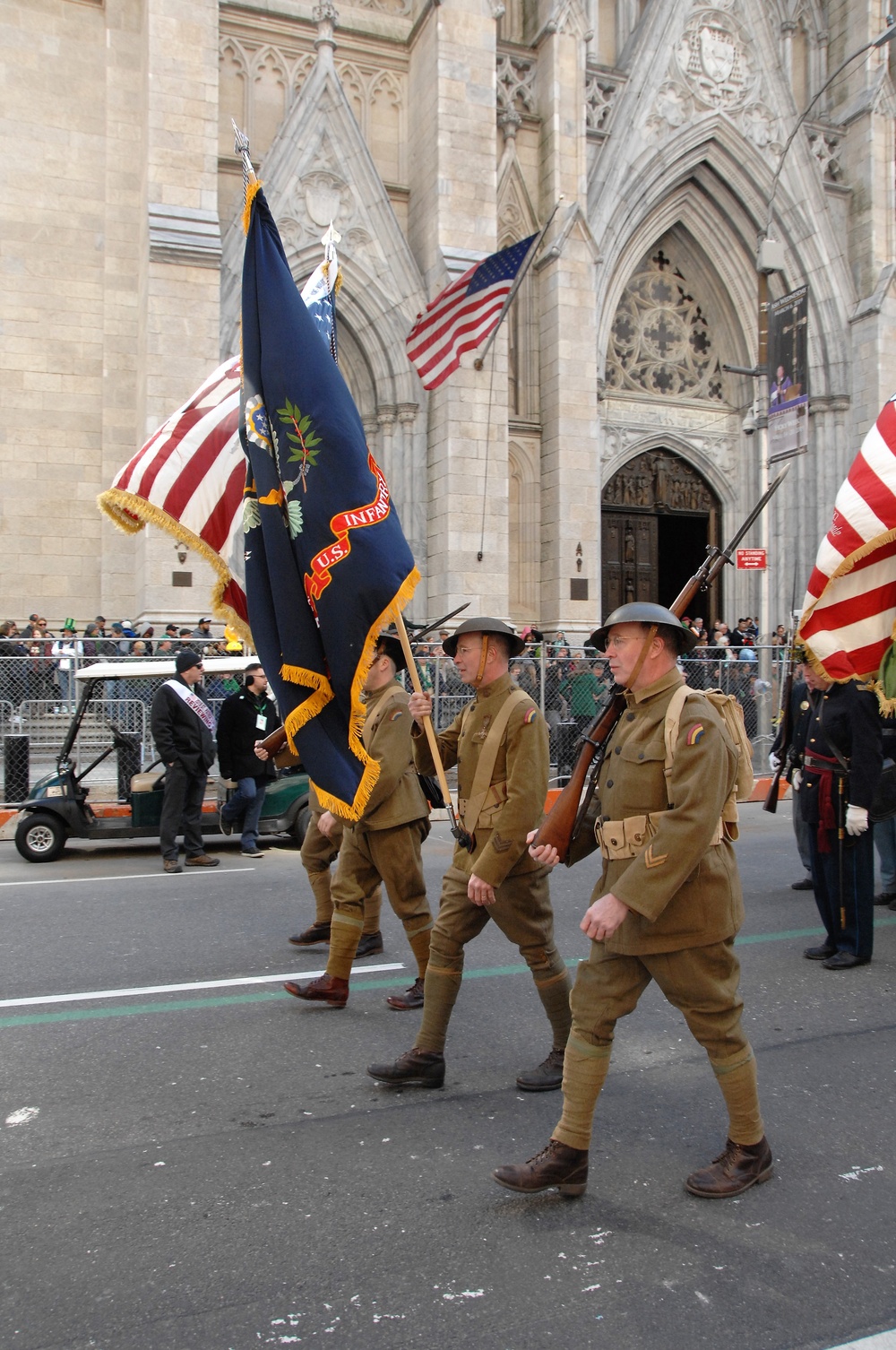 69th Infantry marches in St. Patrick's Day Parade