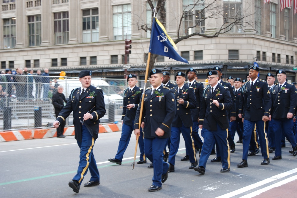 69th Infantry marches in St. Patrick's Day Parade