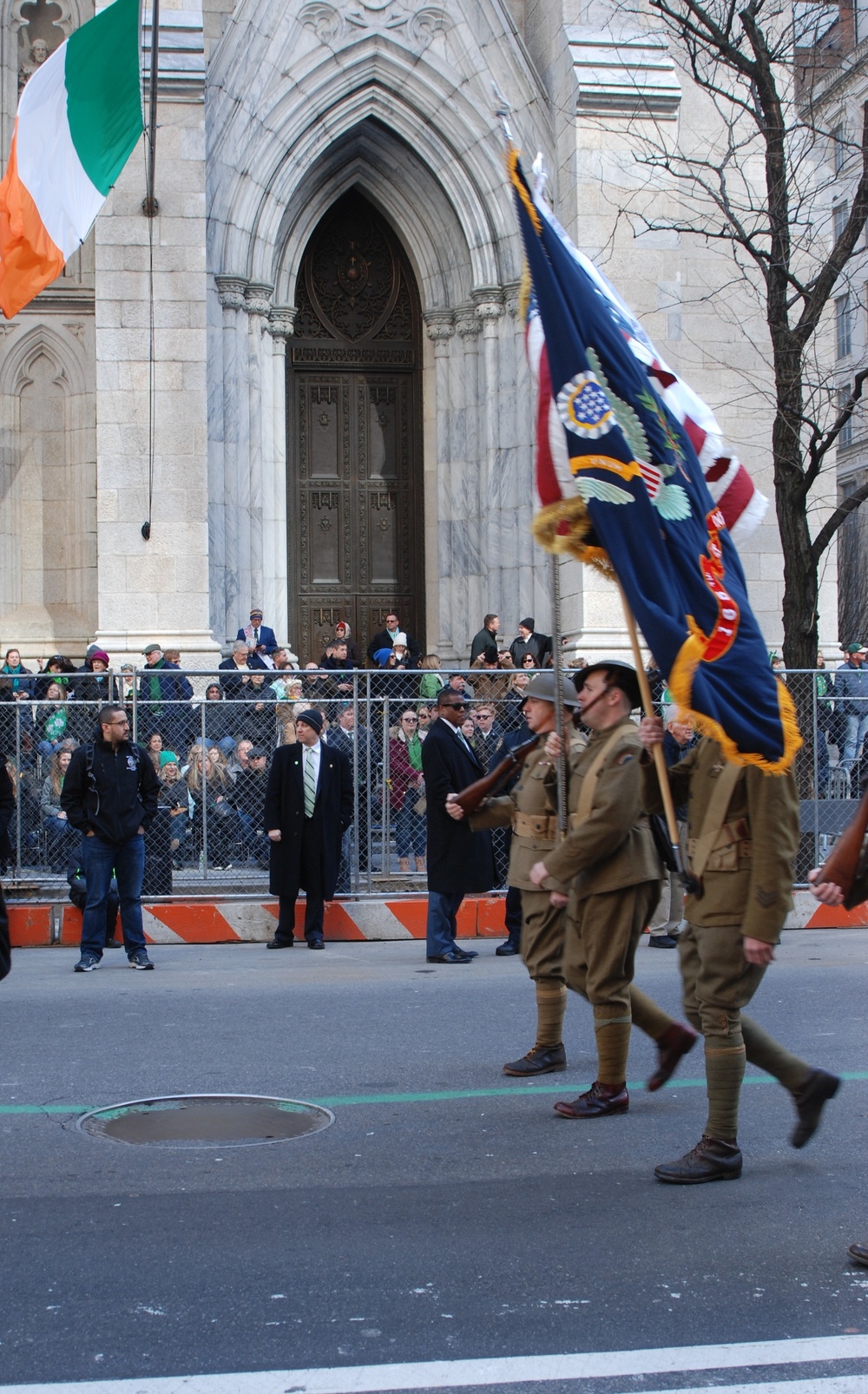 69th Infantry marches in St. Patrick's Day Parade