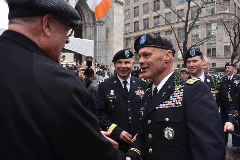 69th Infantry marches in St. Patrick's Day Parade