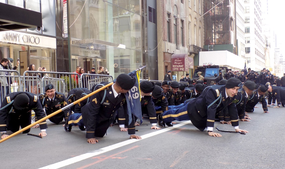 69th Infantry marches in St. Patrick's Day Parade