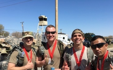Electron Recon Brigade Soldiers participate in 30th Bataan Memorial Death March