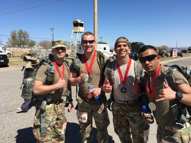 Electron Recon Brigade Soldiers participate in 30th Bataan Memorial Death March