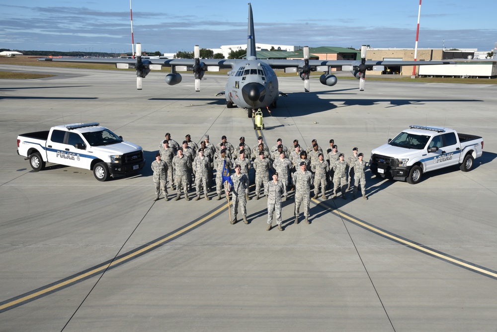 165th Airlift Wing SFS group photo