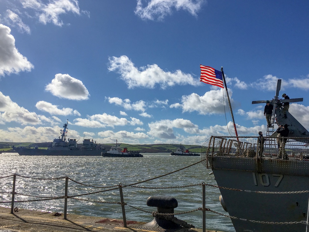 USS Gravely (DDG 107) Operations