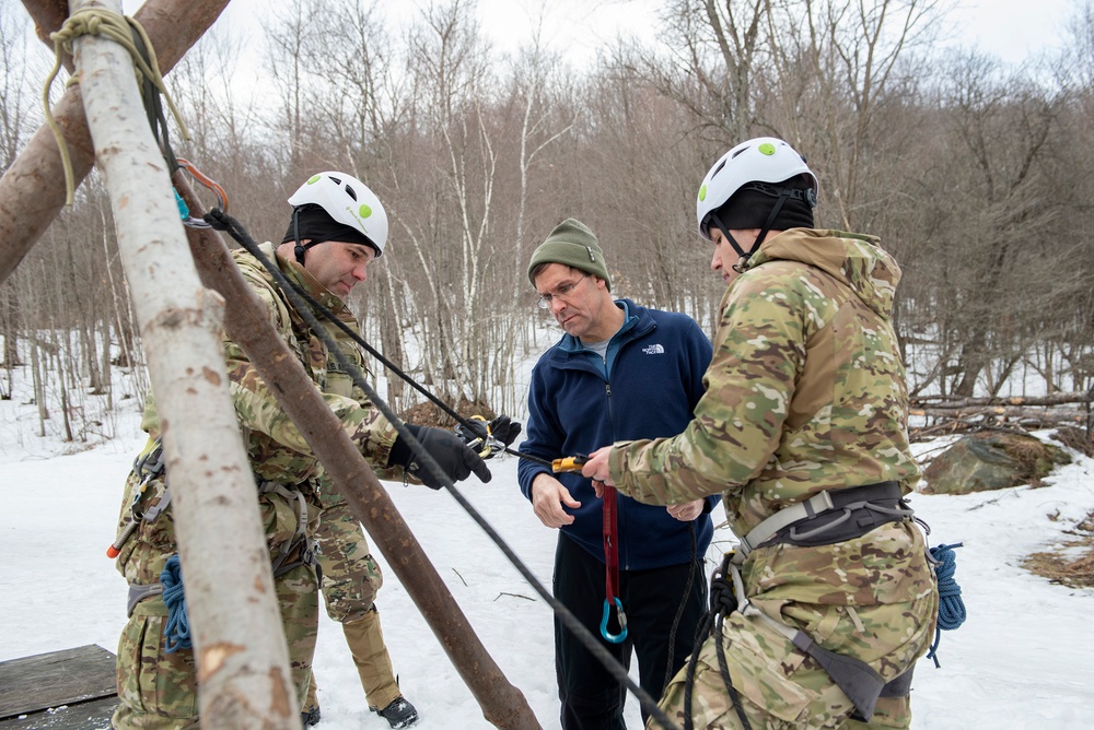 Secretary of the Army visits AMWS