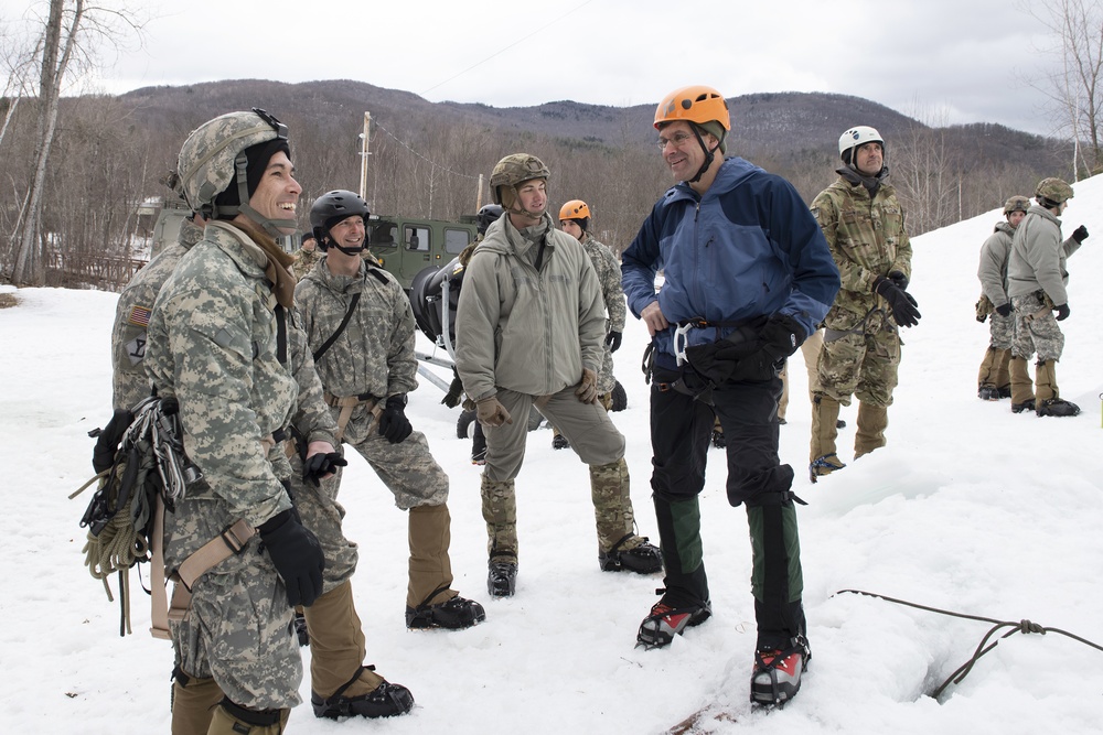 Secretary of the Army visits AMWS