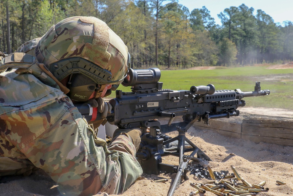 Machine Gun Training