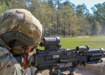 Machine Gun Training