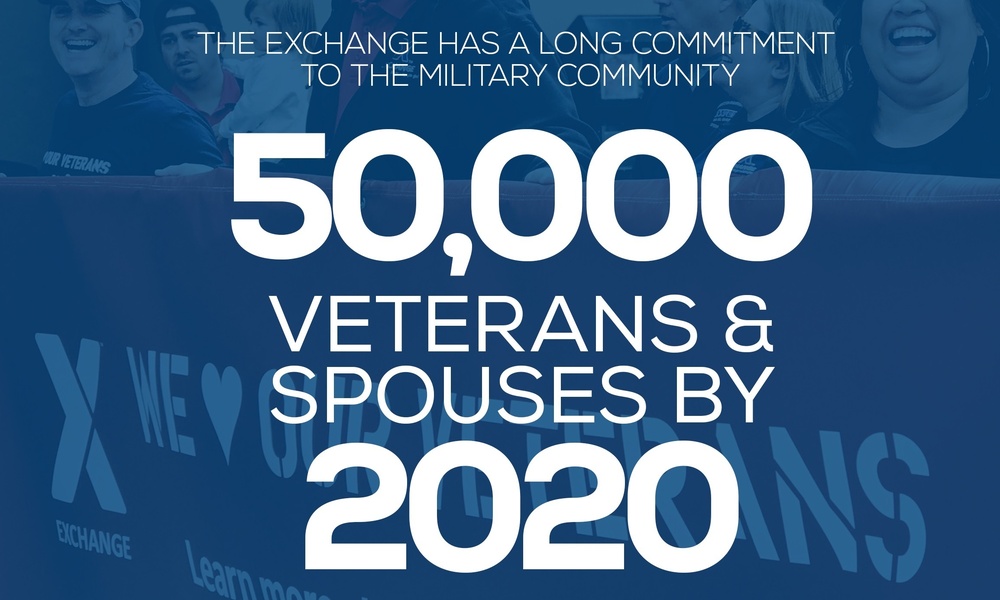 The Exchange hires veterans and military spouses