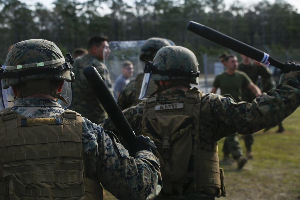 2nd Law Enforcement Battalion hosts official visit for French National Gendarmerie