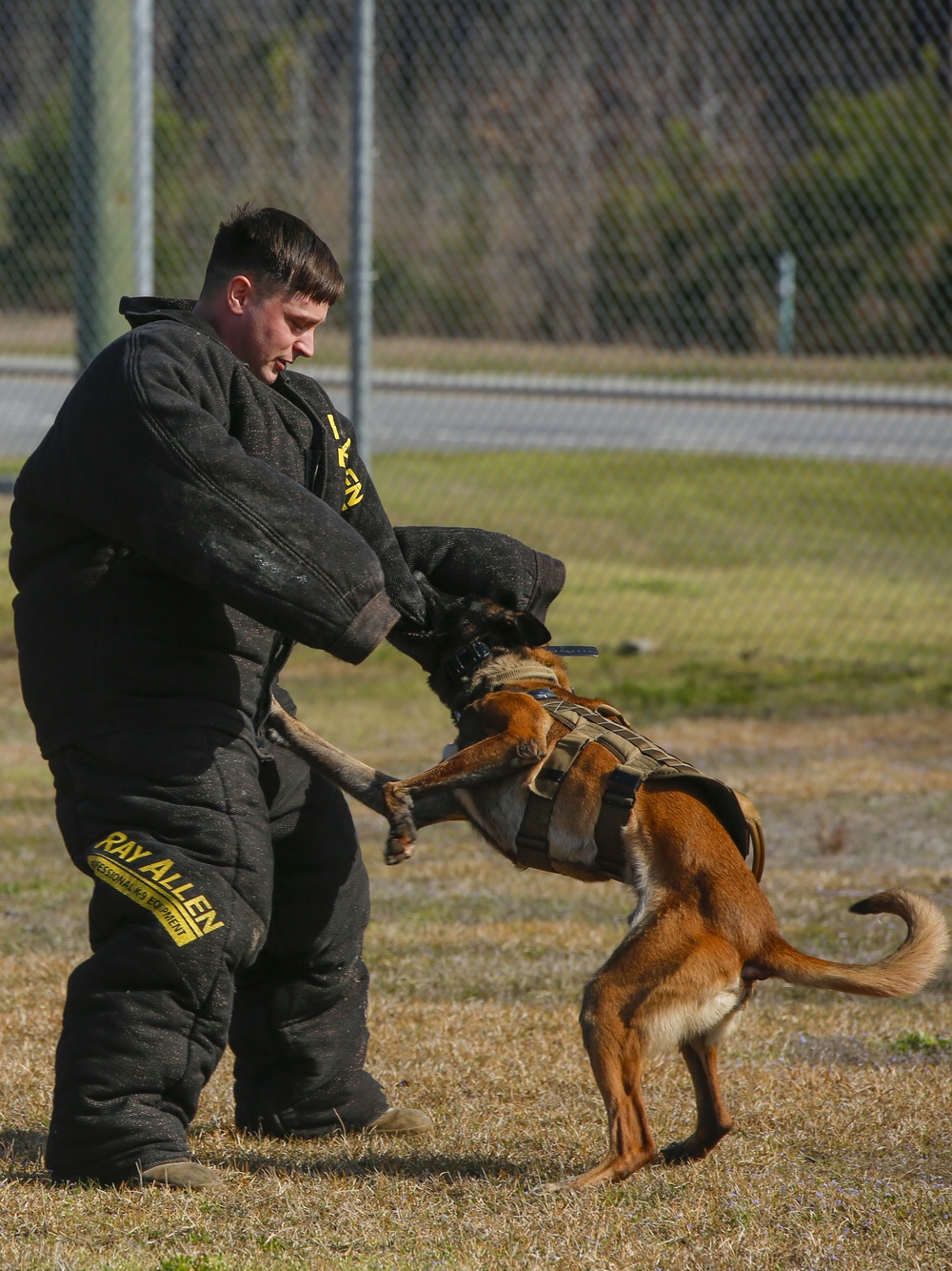 2nd Law Enforcement Battalion hosts official visit for French National Gendarmerie