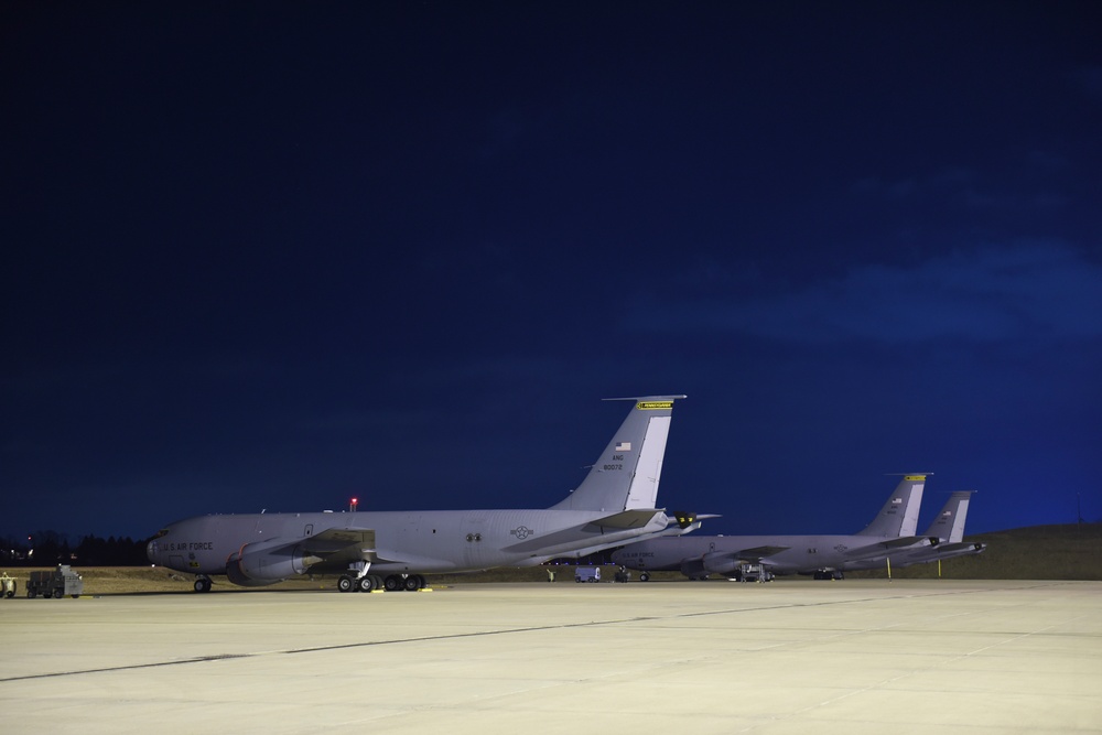 171st Tankers at Night