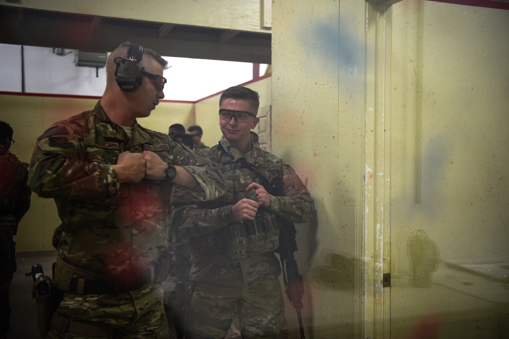 Camp Guernsey leads active shooter training for AFGSC defenders