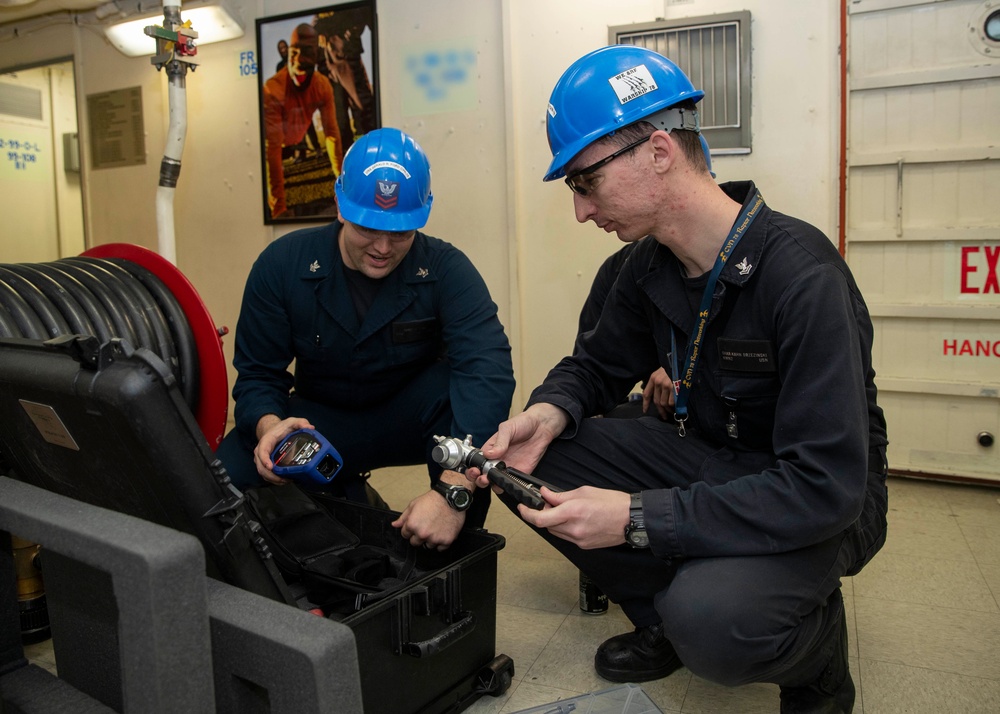 Reactor equipment testing