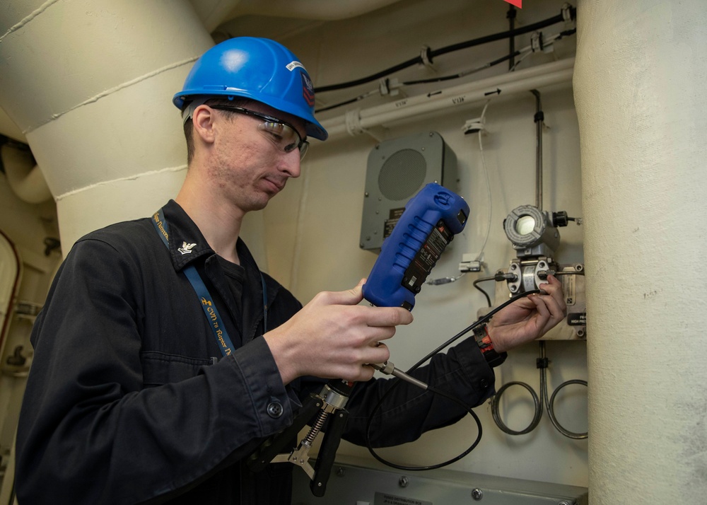 Reactor equipment testing