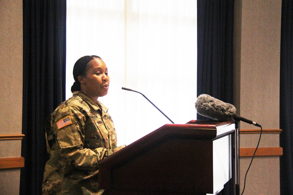 Fort McCoy Women's History Month observance