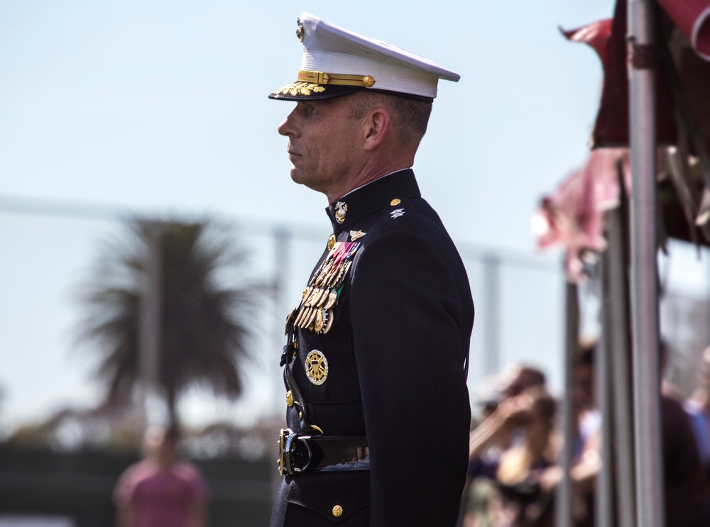 Poppin’ sticks: Battle Color Detachment performs at MCAS Miramar