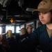 Sailors Stand Watch Aboard USS Harpers Ferry