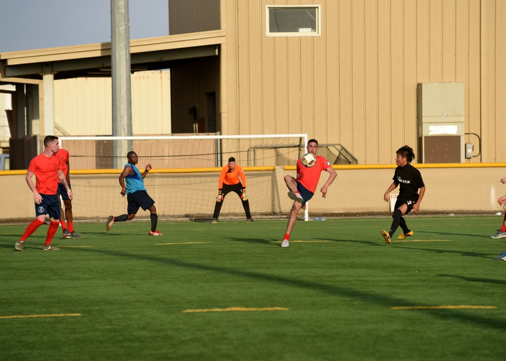 DVIDS - Images - French navy, CJTF-HOA compete in soccer, ultimate ...