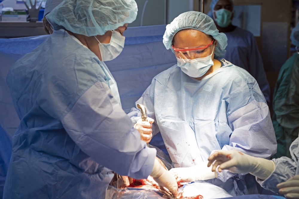 U.S. Navy medical team works side-by-side with Marshallese medical staff at Majuro Hospital