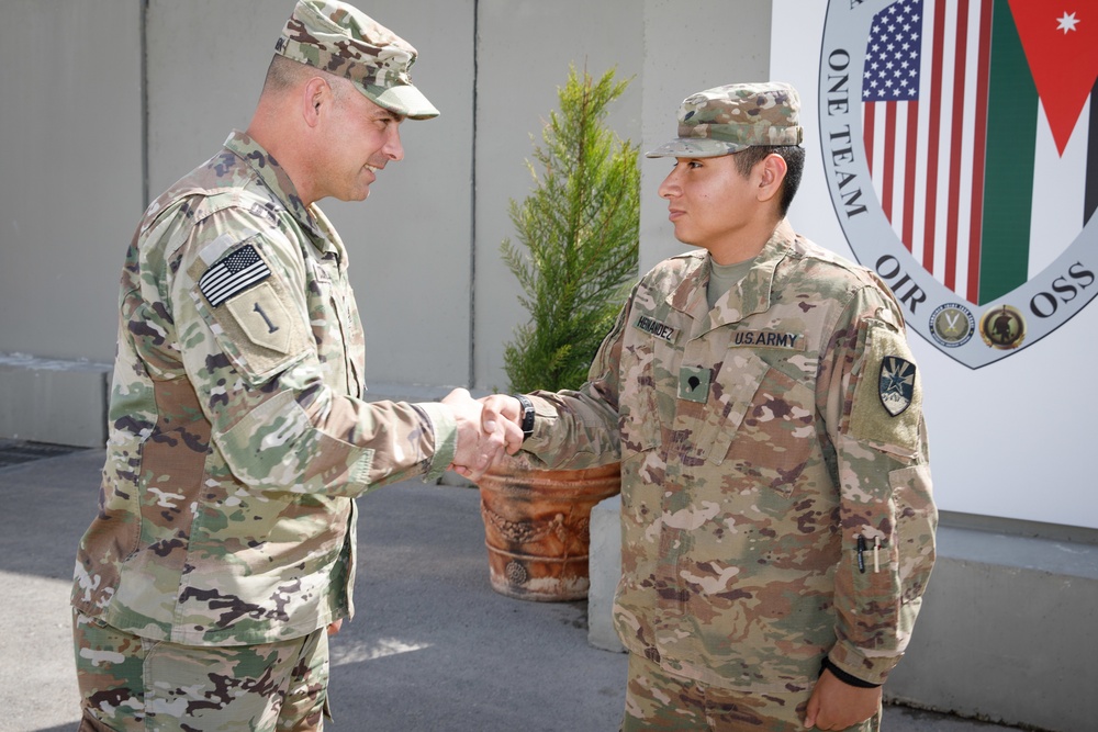 ARCENT CSM meets with National Guard Soldiers at JTC